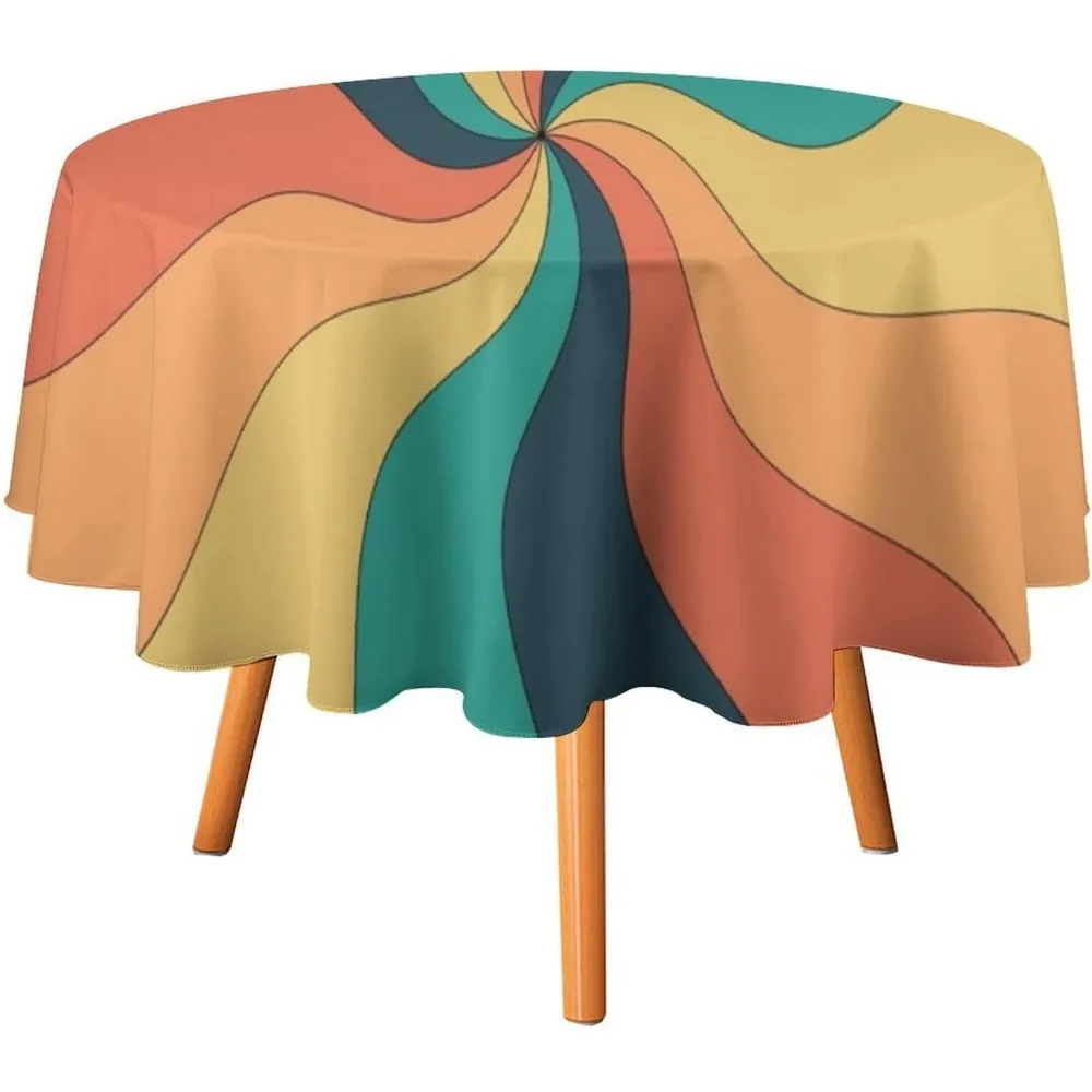Retro Groovy Swirl Round Table - огляд і ціна Century Textile & Sewing Supply Avenue C North Saskatoon Sk