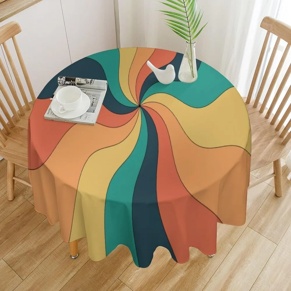 Retro Groovy Swirl Round Table - огляд і ціна Century Textile & Sewing Supply Avenue C North Saskatoon Sk