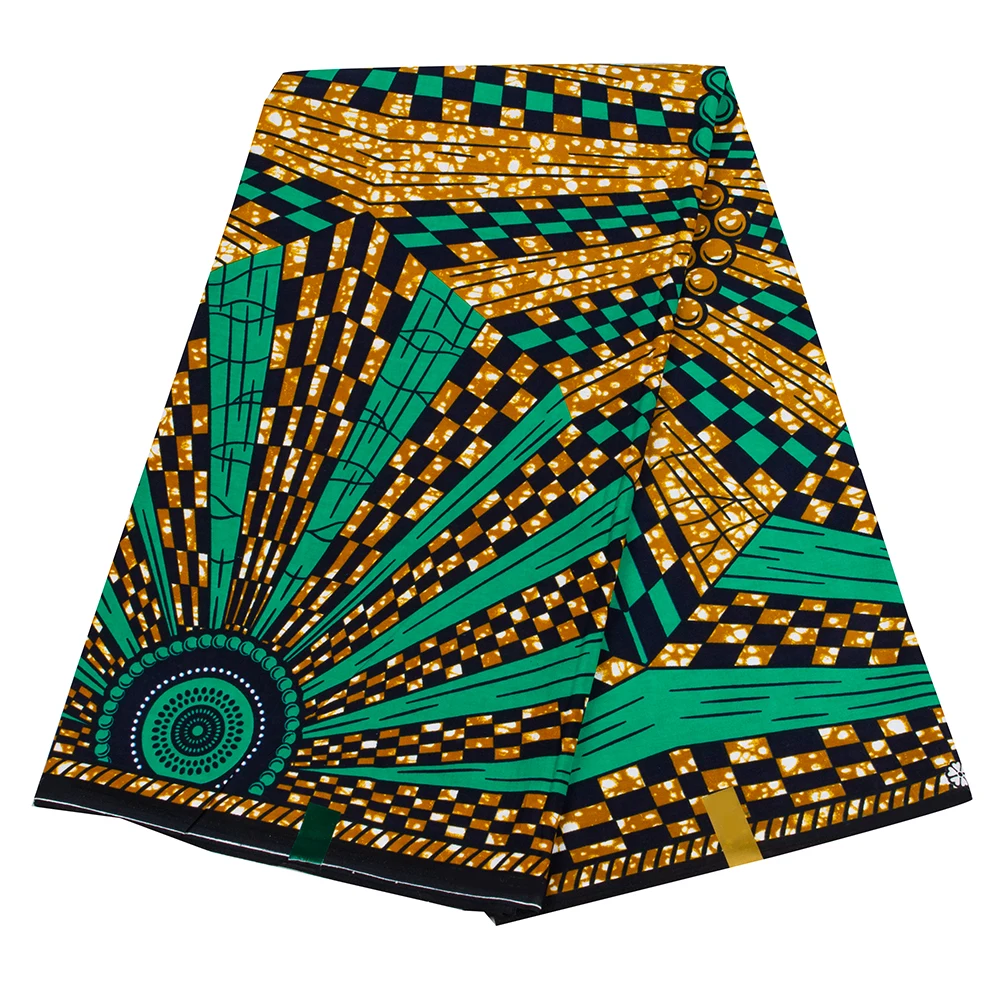 African Fabric 3/6Yards Cotton - огляд і ціна Sewing Batik Fabric