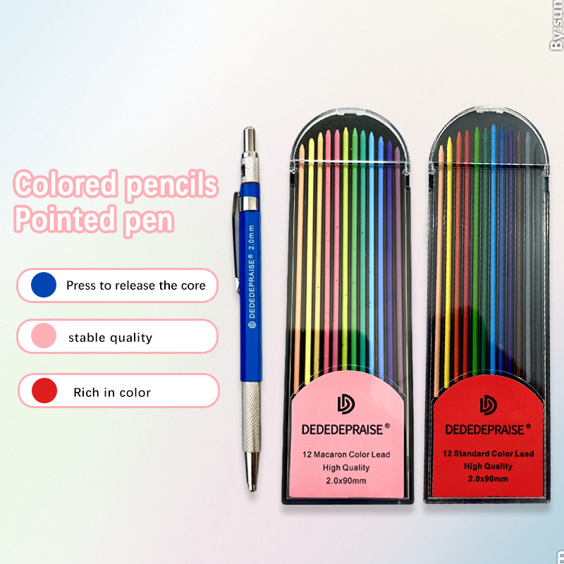 12/24 Colored Leads 2.0mm Mech - огляд і ціна Staedtler Pencil Lumocolor