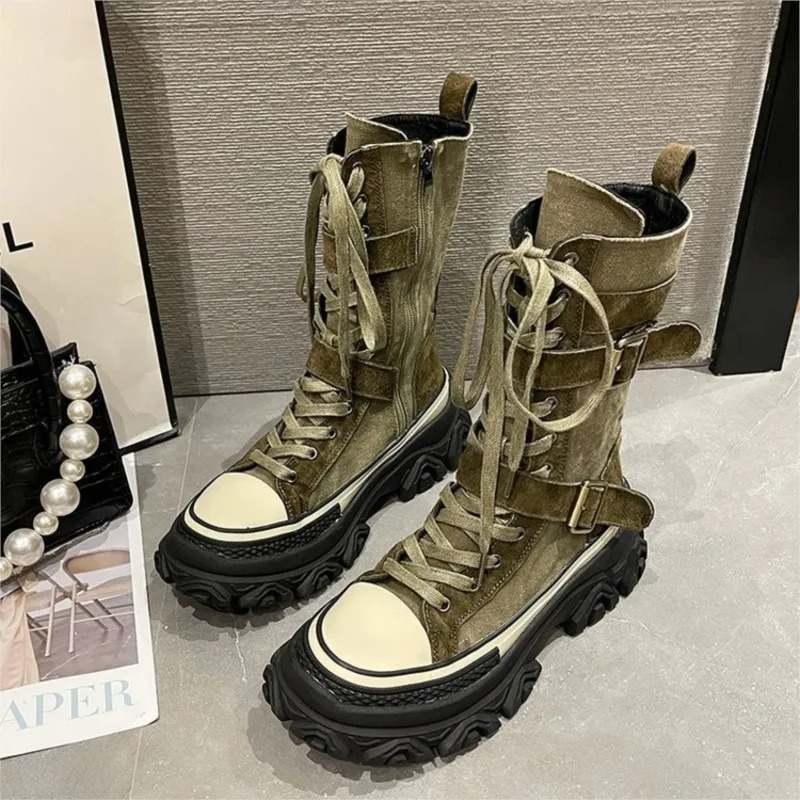 Thick Platform Women Boots Vin - огляд і ціна Sewing Latex